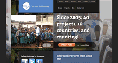 Desktop Screenshot of culturesinharmony.org
